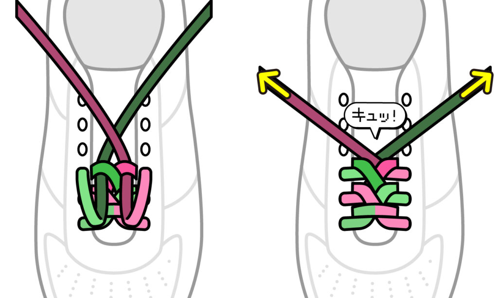 ジッパーの結び方4