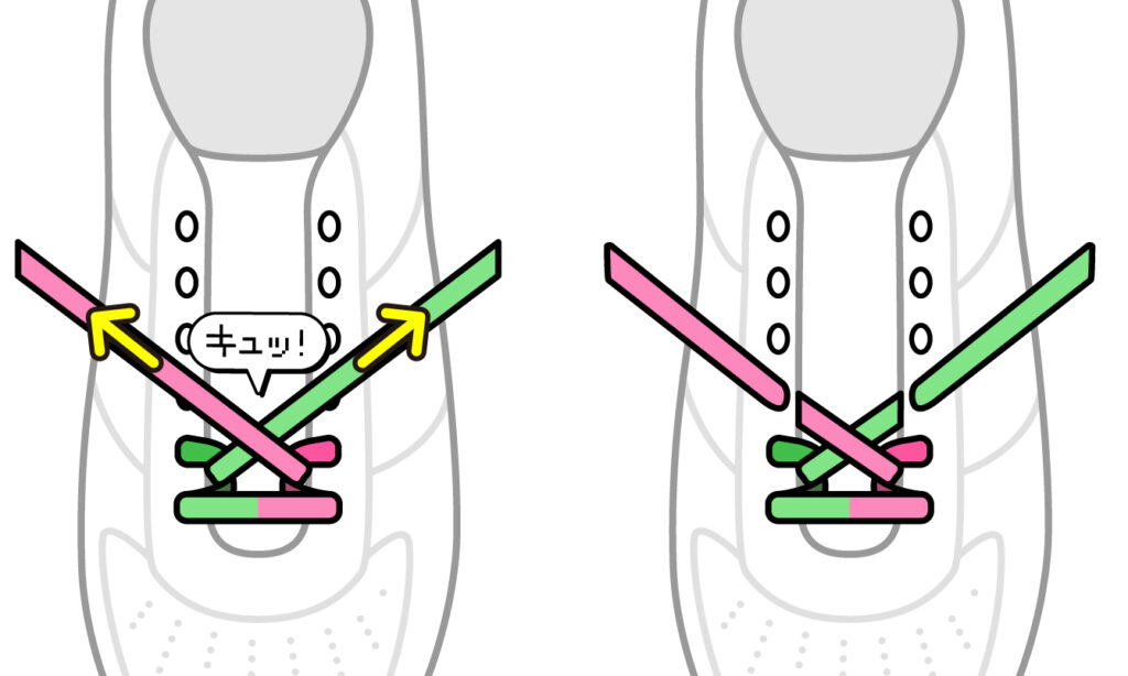 ミニクロスの結び方4